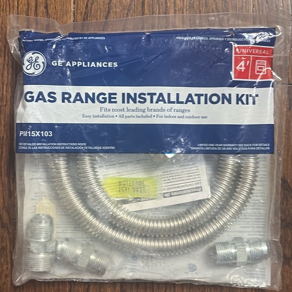 GE Gas Range Installation Kit (Model PM15X103)
Universal fit - Picture 2 of 7